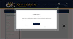 Desktop Screenshot of matermagistra.com
