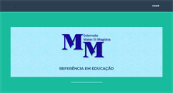 Desktop Screenshot of matermagistra.com.br