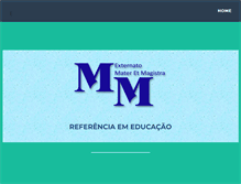Tablet Screenshot of matermagistra.com.br